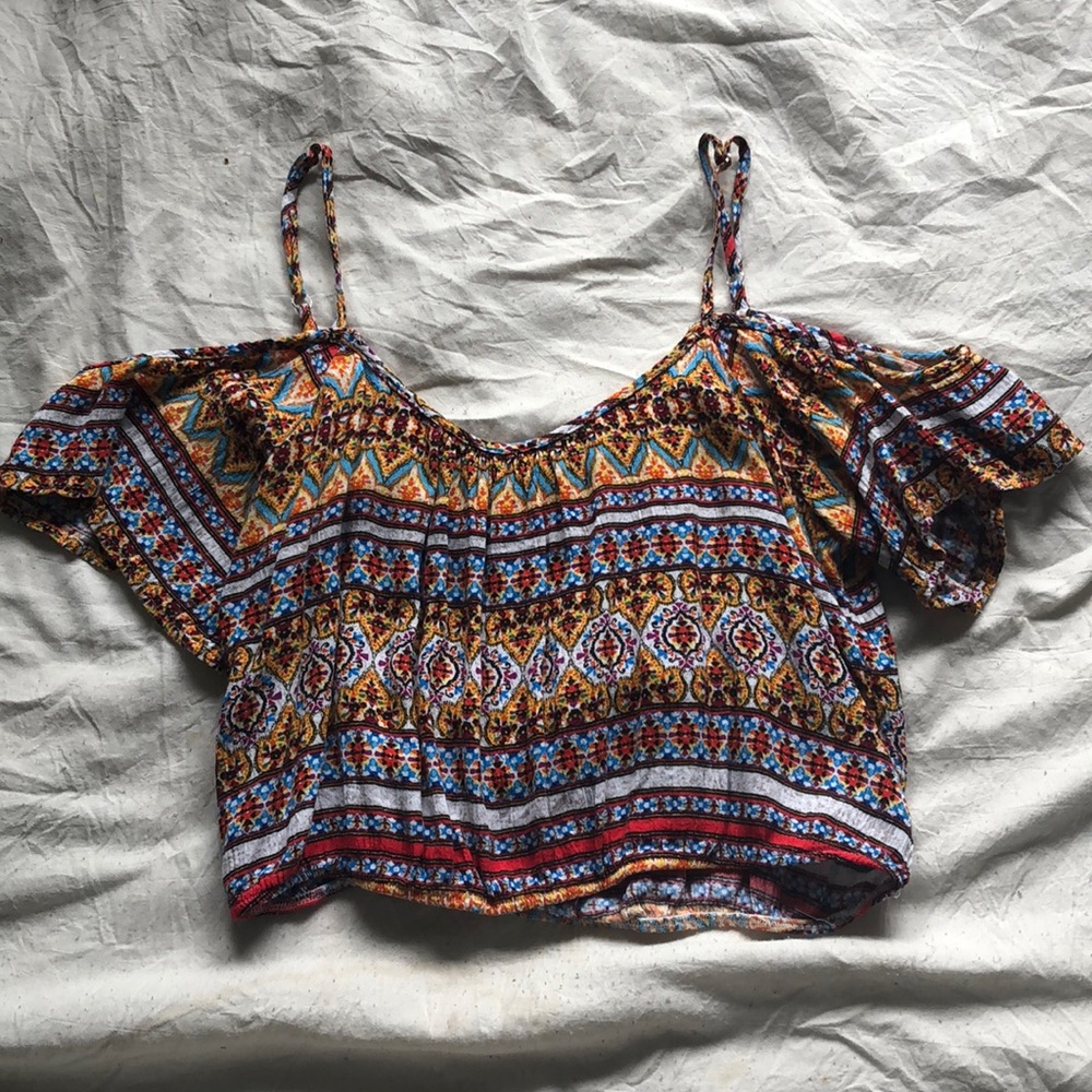 off the shoulder crop